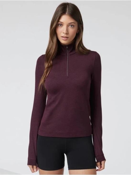 Vuori Tops - Vuori Halo Essential Half Zip Pullover